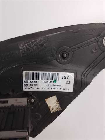 Foto 2ª: Retrovisor Izquierdo Opel Insignia 2.0 D [D/A20DTH] (2011)