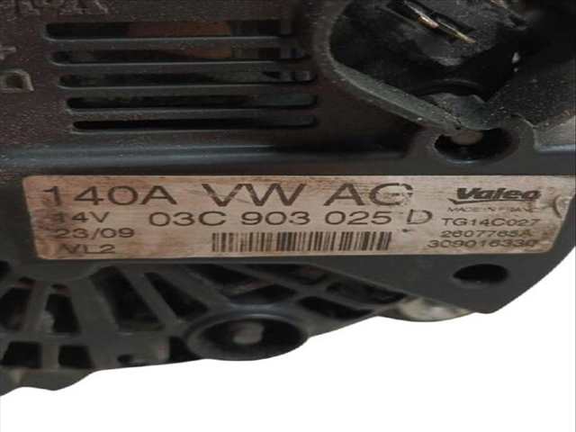 Foto 2ª: Alternador Volkswagen Golf 1.4 TSI 122CV (2008)