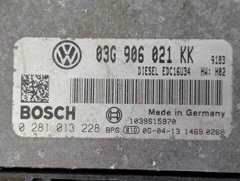 Foto 3ª: Centralita Motor ECU Volkswagen Golf 2.0 TDI 140CV (2003)
