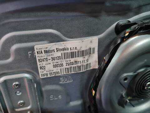 Foto 2ª: Elevalunas Eléctrico Delantero Izquierdo Kia Sportage DRIVE 4X2 136CV 100KW [D4HA] (2011)