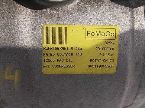 Foto 3ª: Compresor Aire Acondicionado Ford Fiesta 1.6 TDCI 90CV 66KW [HHJC] (2010)