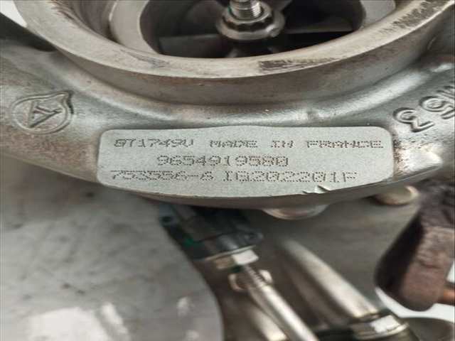 Foto 2ª: Turbocompresor Citroen C5 2.0 HDI FAP CAT RHR - DW10BTED4) BERLINA 136CV 100KW [RHR(DW10BTED4)] (2005)