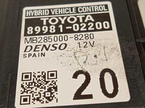 Foto 4ª: Centralita Motor ECU Toyota Corolla 180CV 132KW [M20A] (2022)