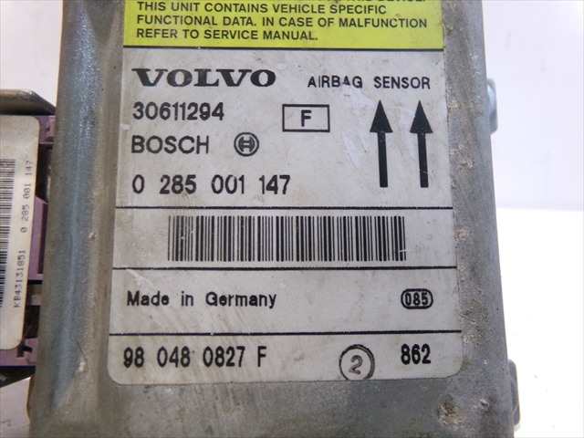 Foto 4ª: Centralita Airbag Volvo S40 1.6 G 1996-2003 [B4164S] (1998)