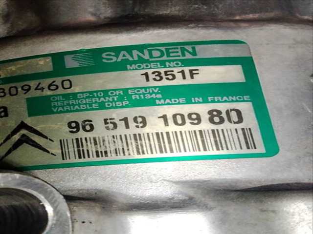 Compresor Aire Acondicionado Citroen C4 1.6 HDI