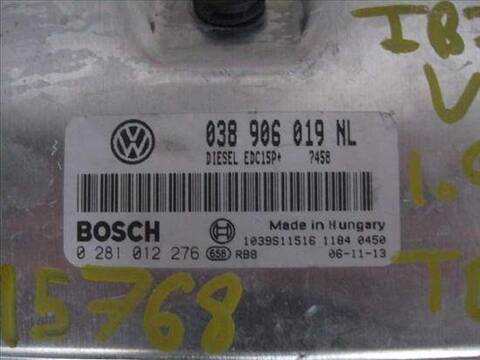 Foto 2ª: Centralita Motor ECU Seat Ibiza 1.9 TDI 100CV 74KW [AXR] (2006)