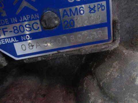 Foto 4ª: Caja Cambios Automatica Peugeot 407 BASICO COUPE 204CV 150KW AUT. [UHZ] (2008)