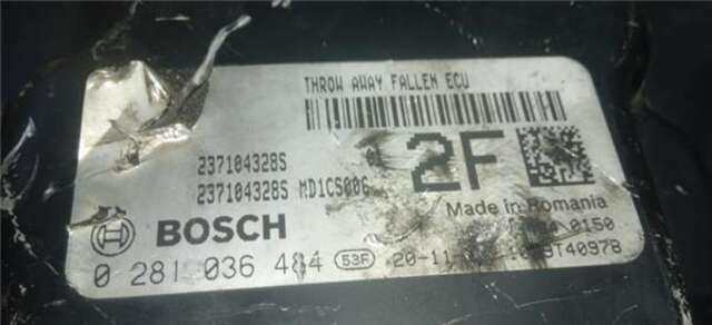 Centralita Motor ECU Renault Megane 1.5 BUSINESS [1.5 LTR. - 85 KW BLUE DCI DIESEL FAP] IV BERLINA 5P (12.2015-_)