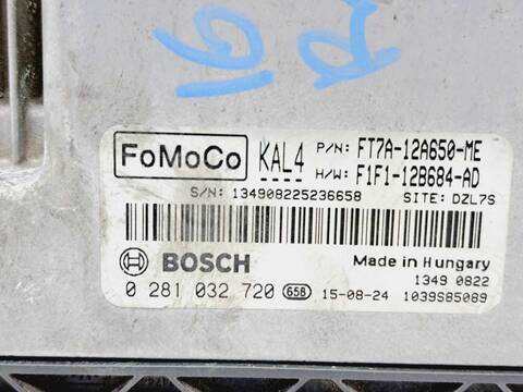 Foto 2ª: Centralita Motor ECU Ford Tourneo AMBIENTE 75CV 55KW [XUCD] (2015)