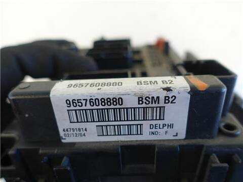 Foto 3ª: Centralita BSM Peugeot 206 1.4 HDI ECO 70 68CV 50KW [8HX (DV4TD)] (2003)