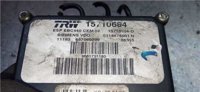 Foto 3ª: Abs Peugeot 407 2.0 HDI 135 [RHR (DW10BTED4)]