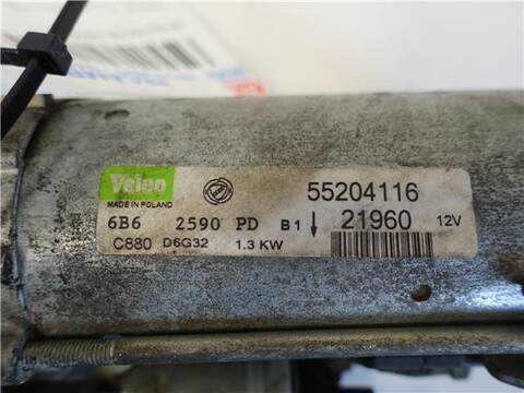 Foto 3ª: Motor de Arranque Fiat Punto 1.3 D MULTIJET 90CV 66KW [199 A3.000] (2006)