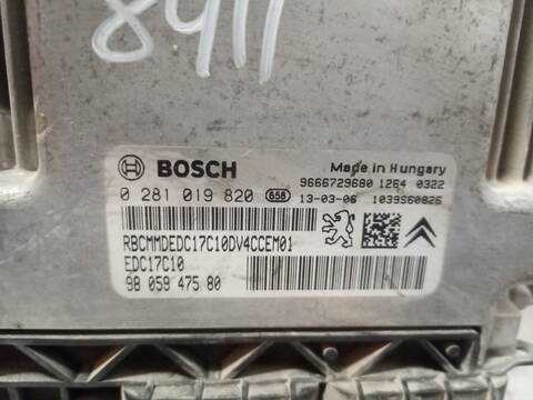 Foto 4ª: Centralita Motor ECU Peugeot 208 ACCESS 68CV 50KW [8HR01] (2013)
