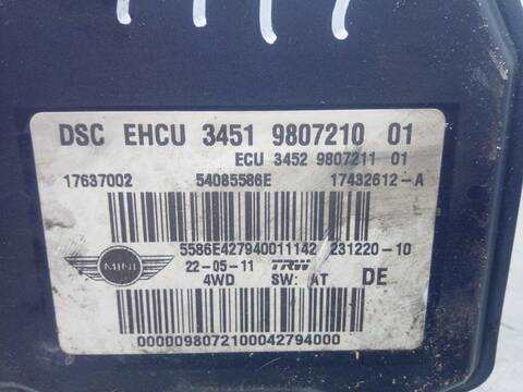 Foto 2ª: Abs Mini Countryman COOPER SD ALL4 143CV 105KW [N47C20A] (2013)