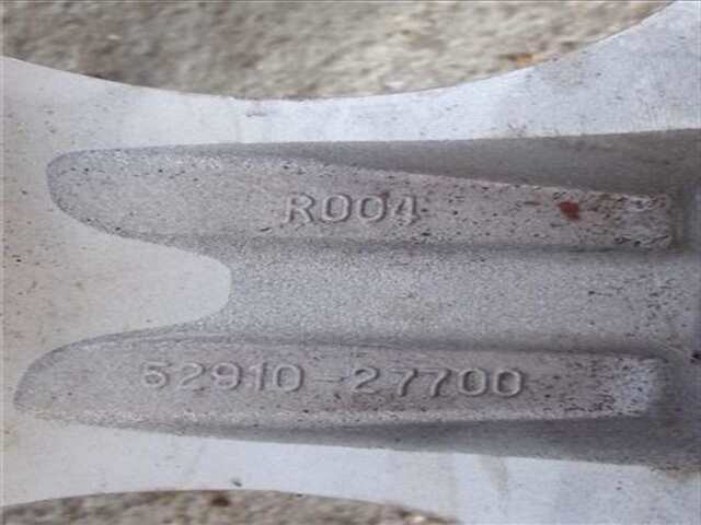 Foto 3ª: LLanta Chapa Hyundai Coupe 