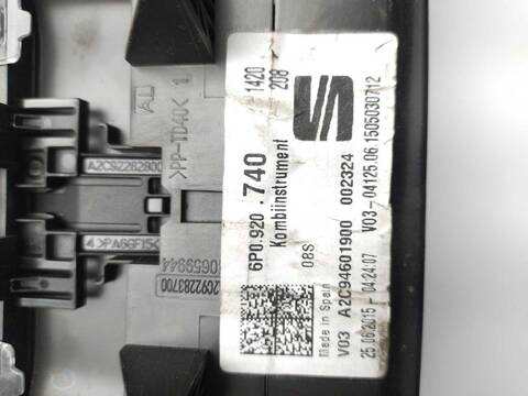 Foto 3ª: Cuadro de Instrumentos Seat Ibiza 1.2 TSI 90CV (2008)