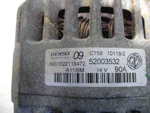 Foto 4ª: Alternador Fiat 500 G 69CV 51KW BLACKJACK [169A4000] (2018)