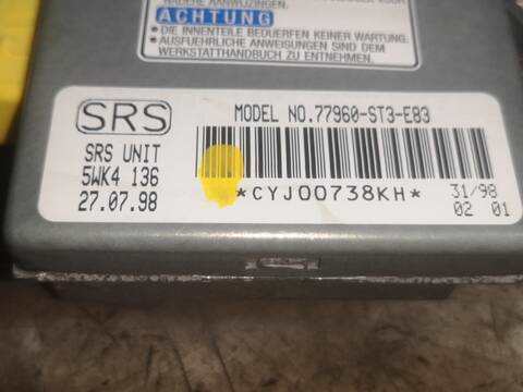 Foto 3ª: Centralita Airbag Honda Civic D15Z8 (1999)