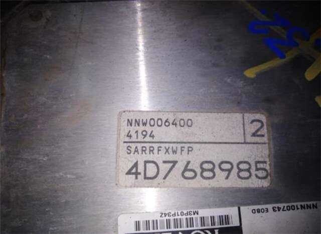 Centralita Motor ECU Mg ZR 120