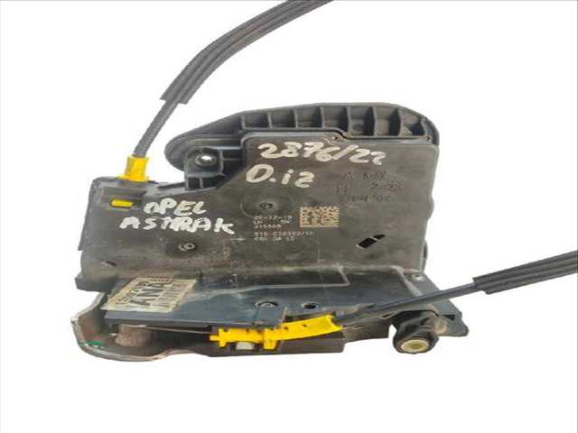 Foto 2ª: Cerradura Puerta Delantera Izquierda Opel Astra 1.4 TURBO 68) 150CV (2015)
