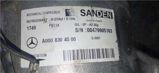 Compresor Aire Acondicionado Mercedes Sprinter 2.0 311/315/317/319 CDI RWD L2 (907.633) [2.0 LTR. - 110 KW CDI CAT]