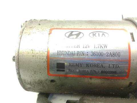 Foto 2ª: Motor de Arranque Kia Sportage 1.7 CRDI [D4FD] (2009)