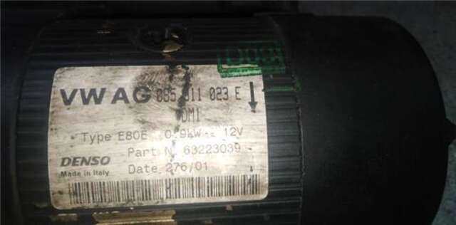 Motor de Arranque Seat Arosa 1.0 SELECT [1.0 LTR. - 37 KW]