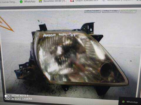 Faro Derecho Mazda Mpv 122CV 90KW