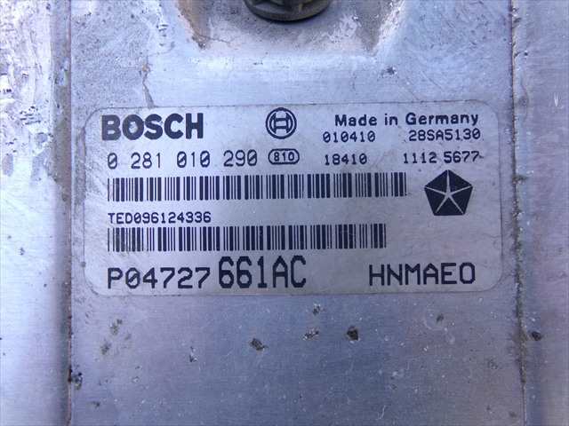 Foto 3ª: Centralita Motor ECU Chrysler Voyager 2.5 CRD 2000-2004 [VM98B] (2001)