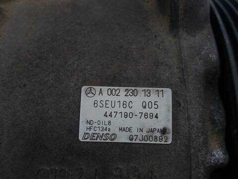 Foto 2ª: Compresor Aire Acondicionado Mercedes Clase A 140 1.7 CAT 116CV 85KW [M266940] (2007)