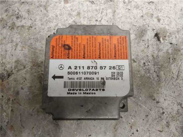 Centralita Airbag Mercedes Clase E 180 3.0 E 280 CDI (211.020) [3.0 LTR. - 140 KW CDI CAT]