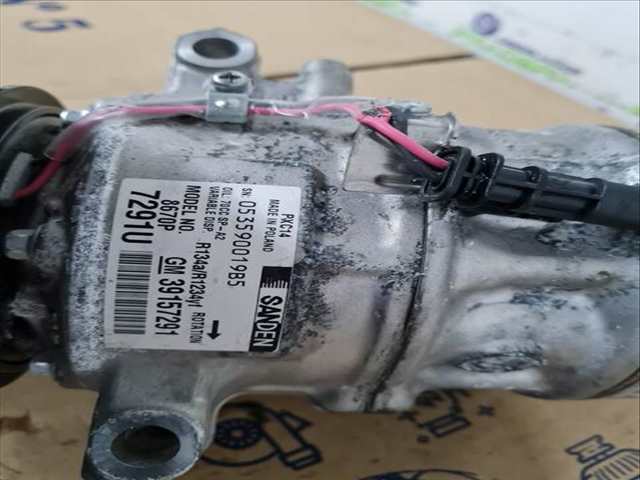 Foto 2ª: Compresor Aire Acondicionado Opel Astra DYNAMIC START/STOP 136CV 100KW [LVL] (2019)