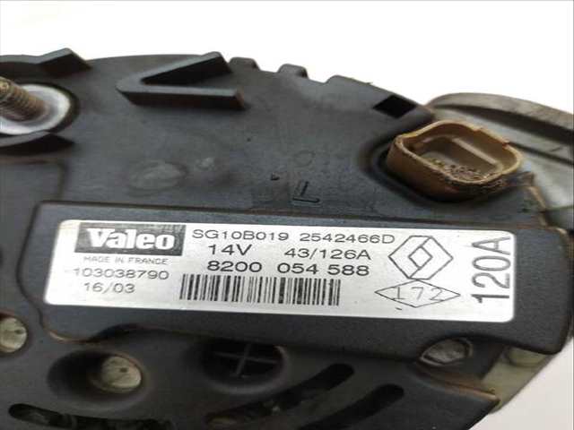 Foto 3ª: Alternador Renault Scenic 1.9 DCI JA05 JA1F) 102CV (1999)