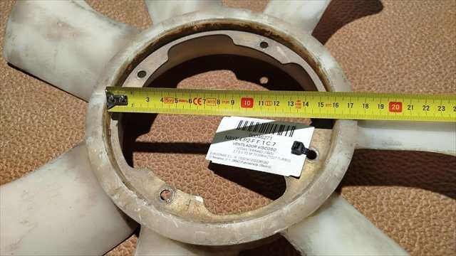 Foto 3ª: Ventilador Viscoso Motor Nissan Terrano 2.7 D II TD 3P [TD27 TURBO] (1993)