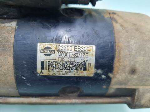 Foto 2ª: Motor de Arranque Nissan Navara GASOLINA (2005)