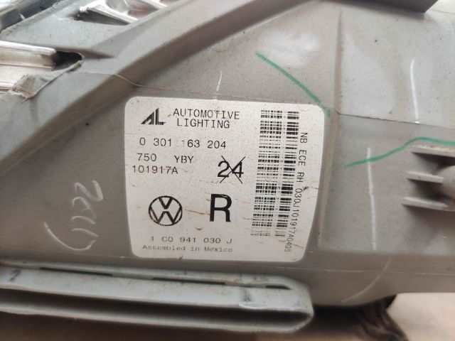 Foto 2ª: Faro Derecho Volkswagen New Beetle 1.9 TDI [ATD] (2004)