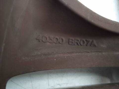 Foto 3ª: LLanta Aleacion Nissan Qashqai 1.6 DCI TD CAT 131CV 96KW [R9M406] (2012)