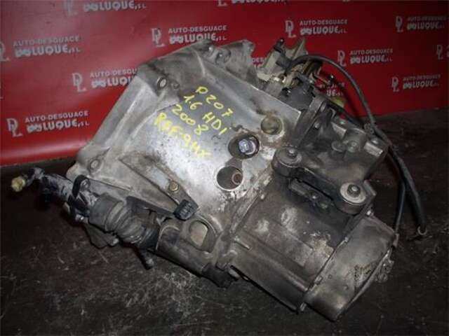Foto 3ª: Caja Cambios Peugeot 207 1.6 HDI [9HX (DV6ATED4)]