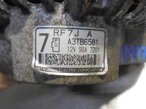 Foto 3ª: Alternador Mazda 3 2.0 CRDT SPORTIVE BERLINA 143CV 105KW [RF-TURBO /MZR-CD] (2009)