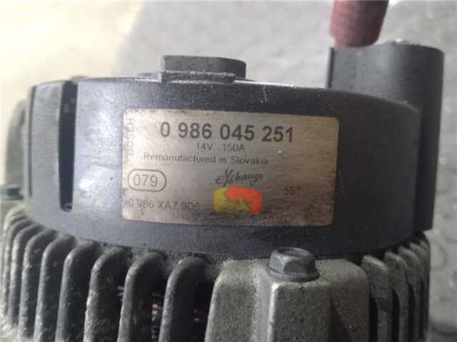 Foto 3ª: Alternador Bmw Serie 3 315 2.0 318D [2.0 LTR. - 85 KW DIESEL CAT (1951 CM3)] [M47 D20 (204D1)]