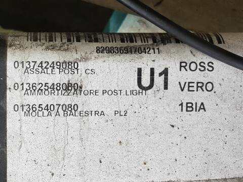 Foto 3ª: Puente Trasero Peugeot Boxer 333 L2H2 ACTIVE BLUE-HDI 140 (1994)