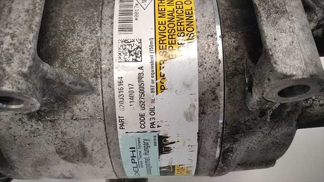 Foto 3ª: Compresor Aire Acondicionado Renault Megane 1.5 D [D/K9K F7] (2005)