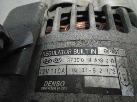 Foto 4ª: Alternador Kia Sorento 2.5 CRDI ACTIVE 170CV 125KW [D4CB] (2007)