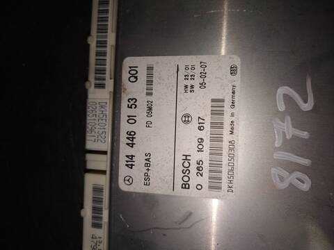 Foto 2ª: Centralita Abs Mercedes Vaneo 1.7 CDI VANEO 414.700) 91CV 67KW FURGONETA [668914] (2005)