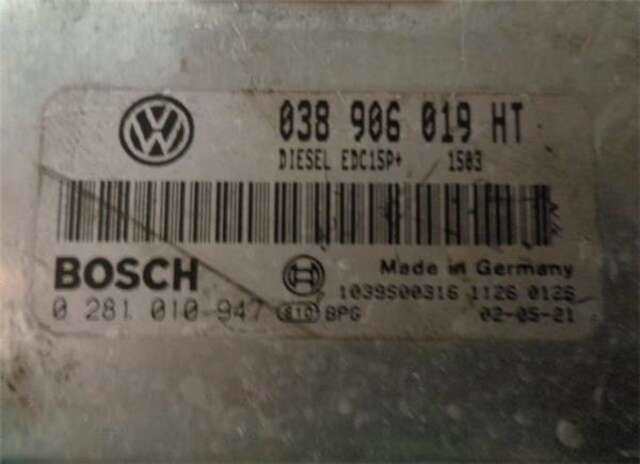 Foto 3ª: Centralita Motor ECU Seat Ibiza 1.9 COOL [1.9 LTR. - 74 KW TDI] [ATD]
