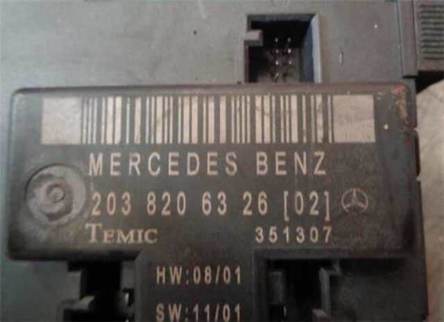 Centralita Cierre Centralizado Mercedes Clase C 160 2.2 220 CDI (203.006) [2.2 LTR. - 105 KW CDI CAT]