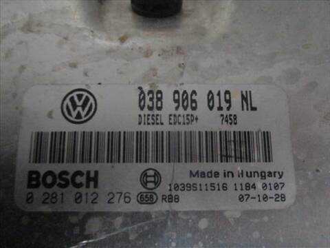Foto 2ª: Centralita Motor ECU Seat Ibiza 1.9 TDI 100CV 74KW [AXR] (2008)