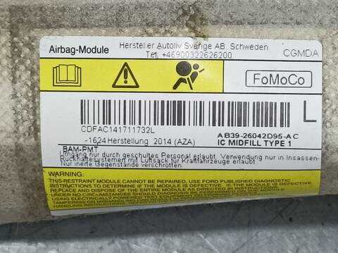 Foto 3ª: Airbag Cortina Delantero Izquierdo Ford Ranger DOPPELKABINE 4X4 XL 150CV 110KW [QJ2R] (2015)