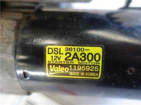 Foto 3ª: Motor de Arranque Hyundai i30 1.4 BASE 90CV 66KW [D4FC] (2012)