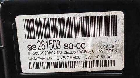 Foto 3ª: Cuadro de Instrumentos Peugeot 5008 ALLURE 165CV 121KW [5G01] (2018)